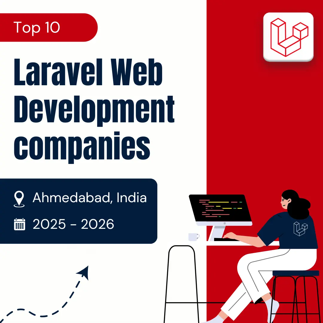 Top 10 Laravel Web Development companies in Ahmedabad, India