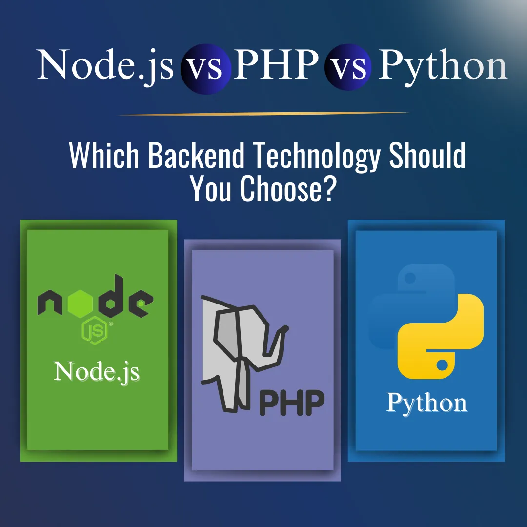 Node.js vs PHP vs Python Which Backend Technology Should You Choose