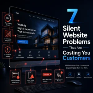 7 Silent Website Problems That Are Costing You Customers