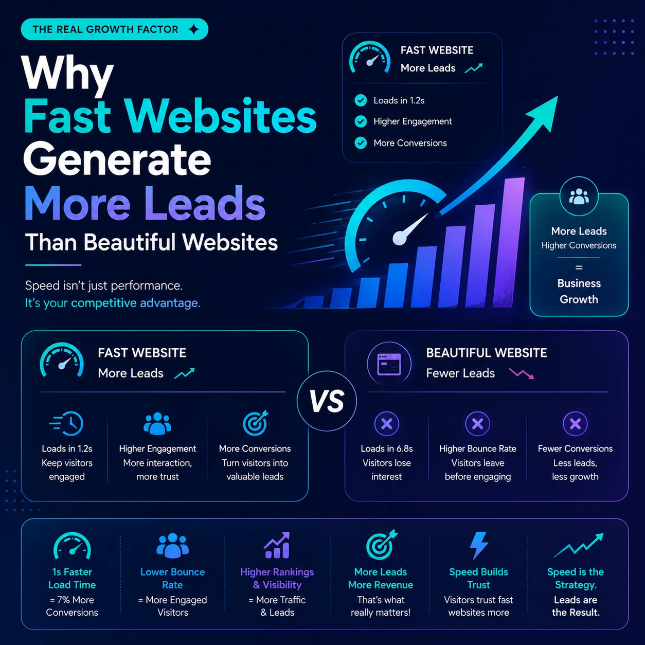 Why Fast Websites Generate More Leads Than Beautiful Websites 