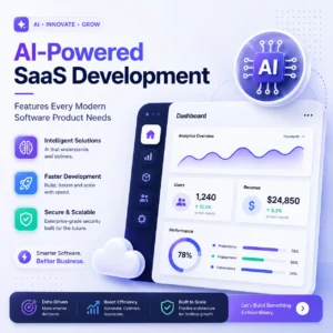 AI-Powered SaaS Development Features Every Modern Software Product Needs