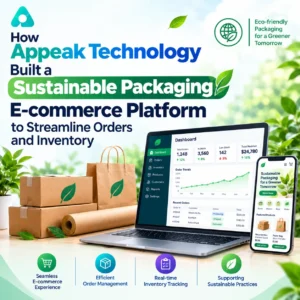 How Appeak Technology Built a Sustainable Packaging E-commerce Platform to Streamline Orders and Inventory