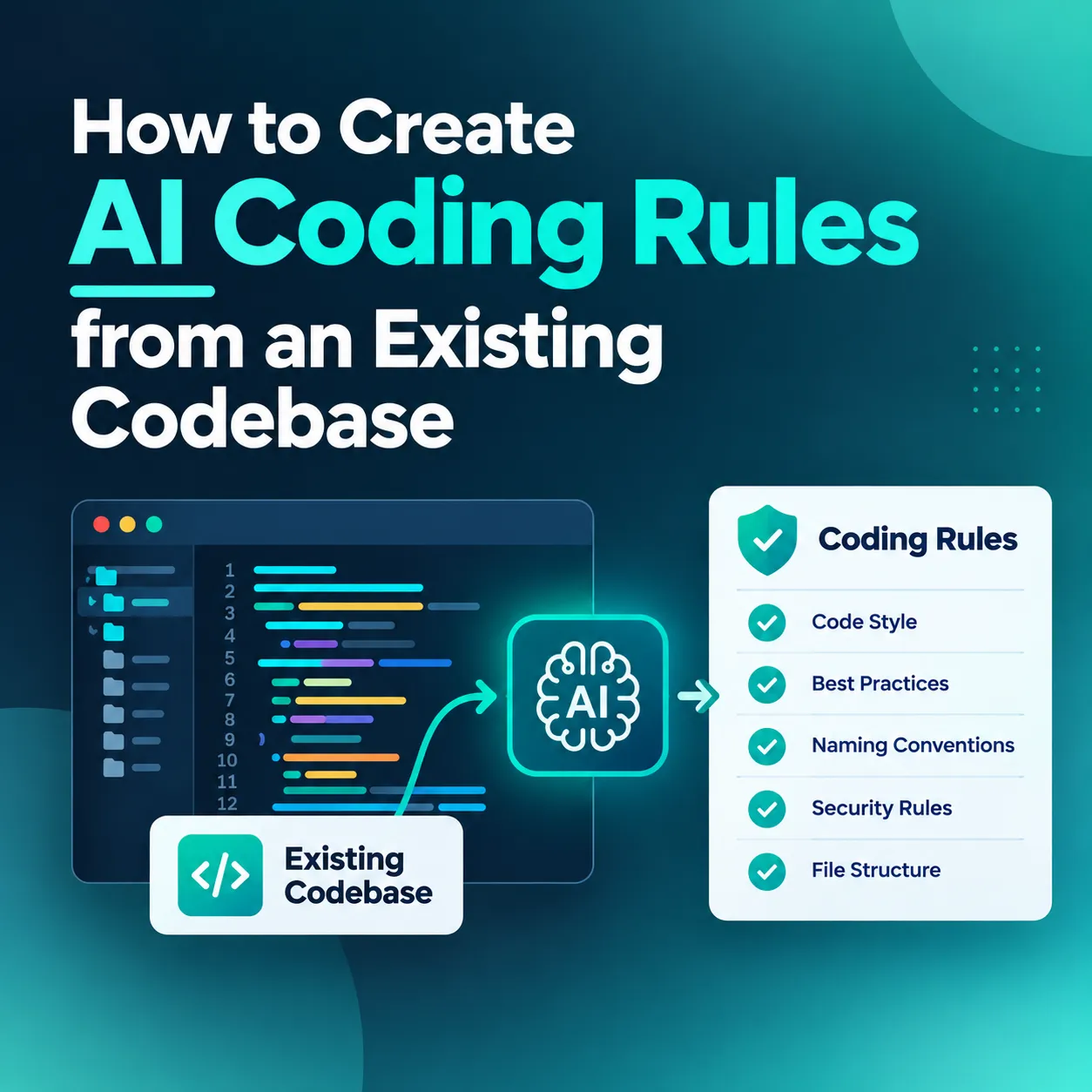 How to Create AI Coding Rules from an Existing Codebase