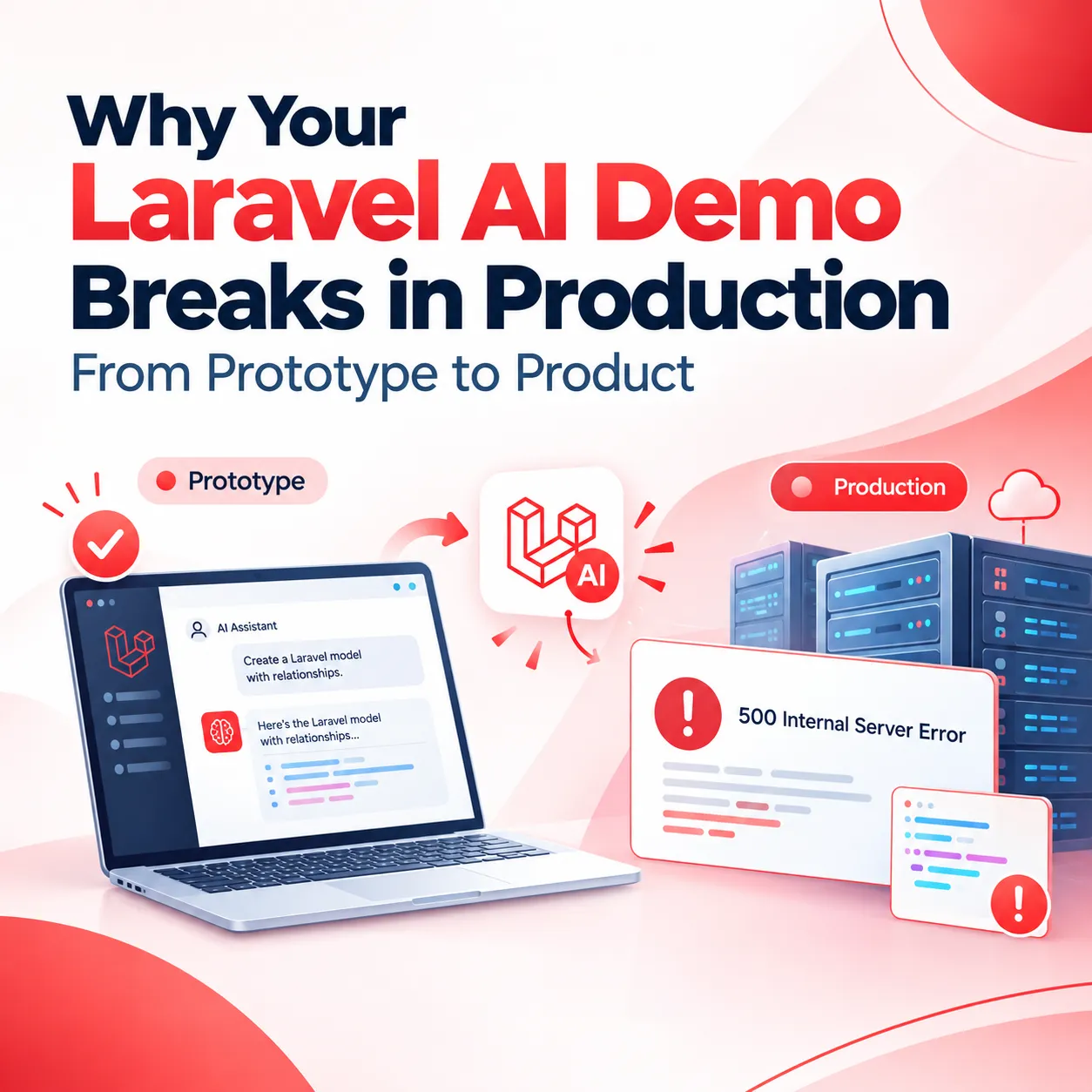Why Your Laravel AI Demo Breaks in Production From Prototype to Product
